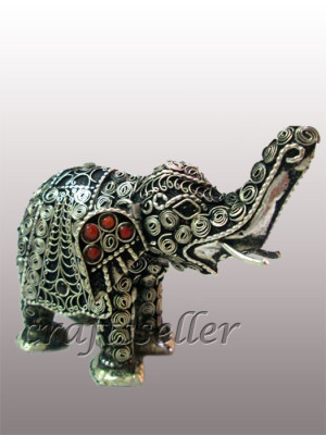 Filigree elephant medium