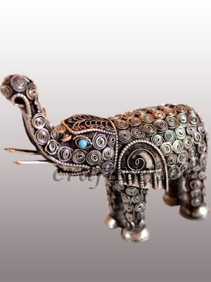 filigree elephant big