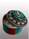 Jewellery box White metal stone setting