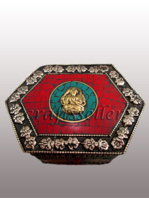 Jewellery box copper stone setting
