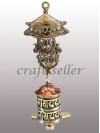 Top astamangala Prayer wheel