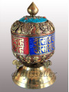 TPW bajra ball stone setting double line letter