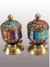 TPW bajra ball stone setting double line letter